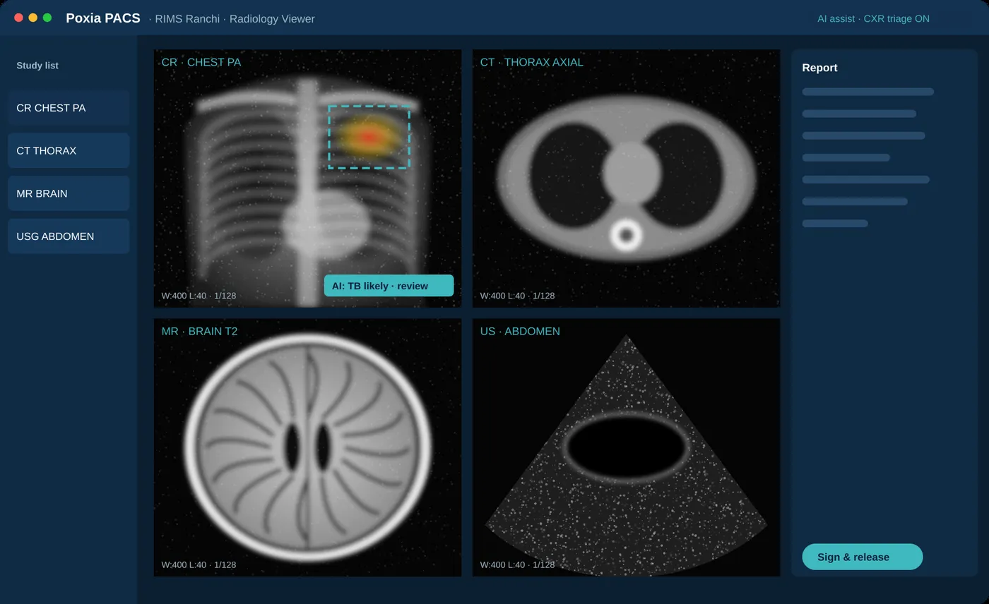 DvAIc PACS web viewer