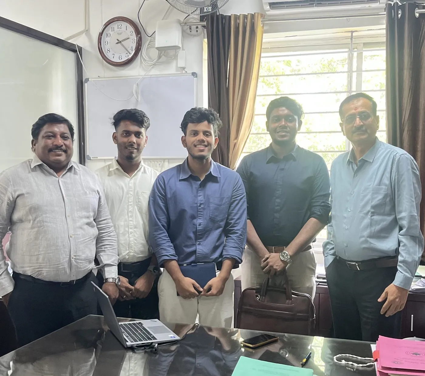 The team in Jharkhand