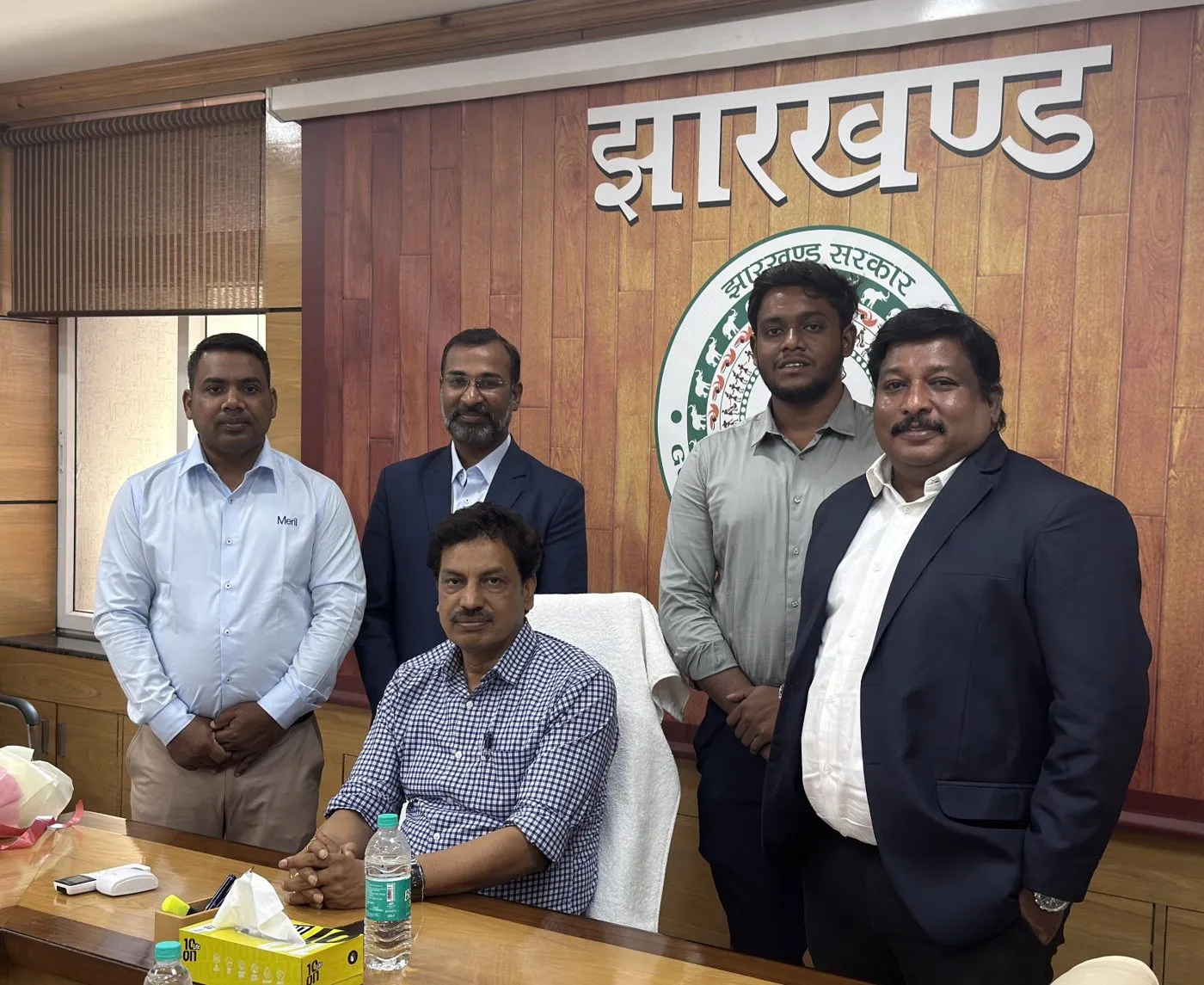 With Jharkhand health officials